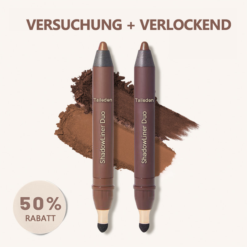 🔥Letzte 3 Stunden: Kaufe eins, erhalte eins GRATIS! 🔥Shadow Liner 2-in-1 Eyeliner & Lidschatten
